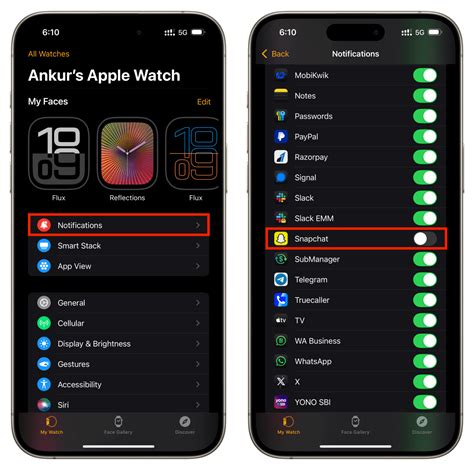 How to customize or turn off Snapchat notifications on iPhone
