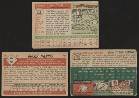 Lot Detail - Three Diff Baseball Cards
