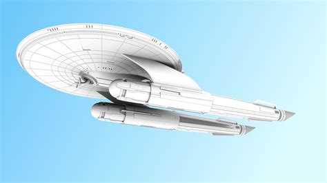 🖖 USS Farragut SNW・ 3D File for 3D printing・Cults