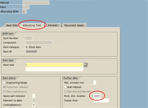 SAP Tcode for Material List 的图像结果
