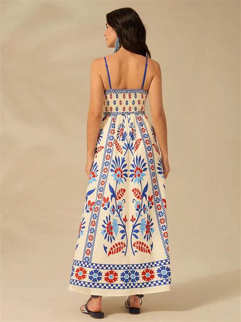 Printed A-Line Dress | Savana | Bestsellers