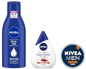 NIVEA Milk Delights Face Wash Precious Saffron For Normal Skin 100ml ...