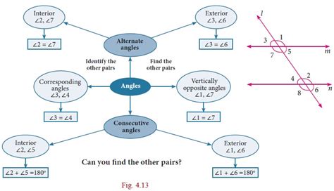 Image result for Types of Transversal Angles