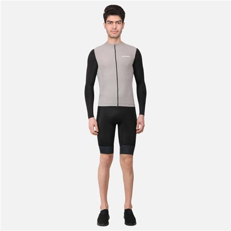 Aerodoc Men’s Equator Gray Crayola Racefit Power Dry Cycling Race Fit