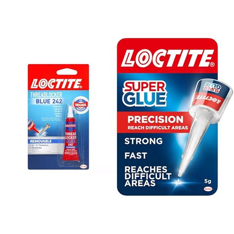 Loctite Threadlocker Blue 242 locks and seals threaded fasteners and ...