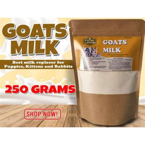 Goats Milk Replacer Milk For Adult Puppies kittens | Shopee Philippines