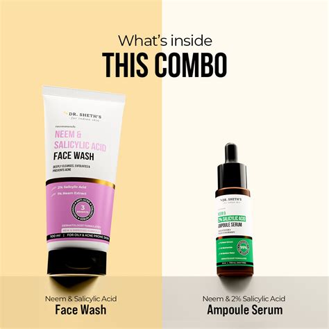 Neem Anti-Acne Combo – Dr Sheth's