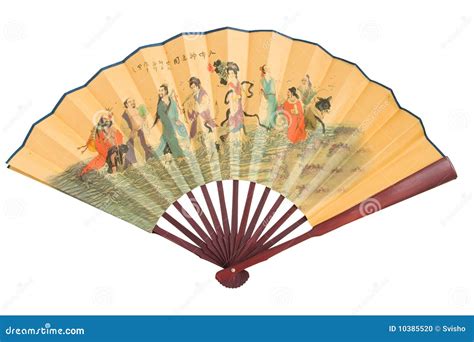Traditional Chinese Fan stock photo. Image of cool, chinese - 10385520
