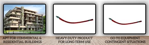 SAFE PRO Thread Flexible Hose Pipe Tube for 4kg ABC Powder Type Fire ...