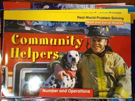 Real-World Problem Solving: Community Helpers (Math and Social Studies ...