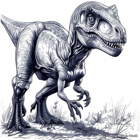 Blue Raptor Jurassic World Blue Coloring Pages - Free & Printable!