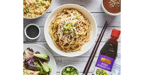 Sesame Peanut Udon Salad with Shredded Chicken | Recipes | Lee Kum Kee ...