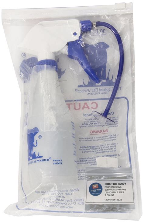 Buy Elephant Ear Washer Economy Bottle System by Doctor Easy Online at ...