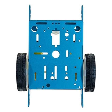 2WD DIY Aluminum Alloy Smart Robot Car Chassis Kit - Blue Colour ...
