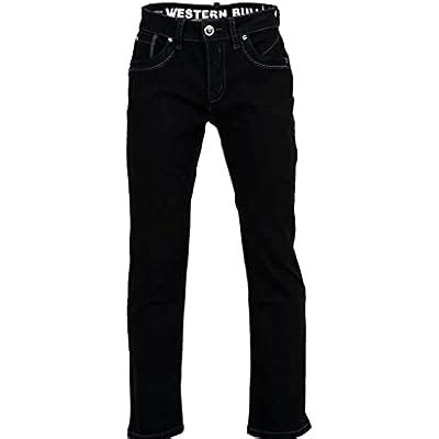 Western Bull Men's Premium Straight Fit Denim | Ubuy India