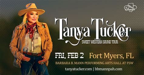 Tanya Tucker - Sweet Western Sound Tour, Barbara B. Mann Performing ...
