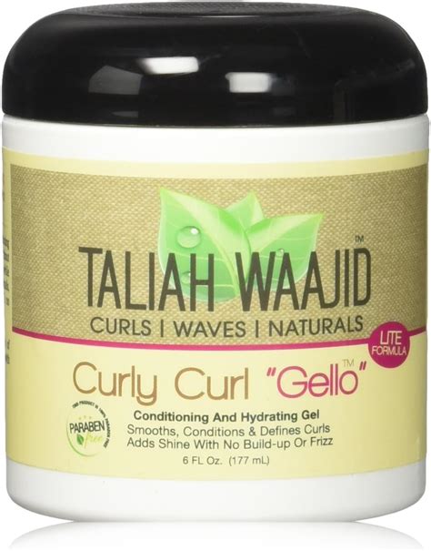 Amazon.com: Taliah Waajid Curls Waves Natural - Curly Curl Cream ...