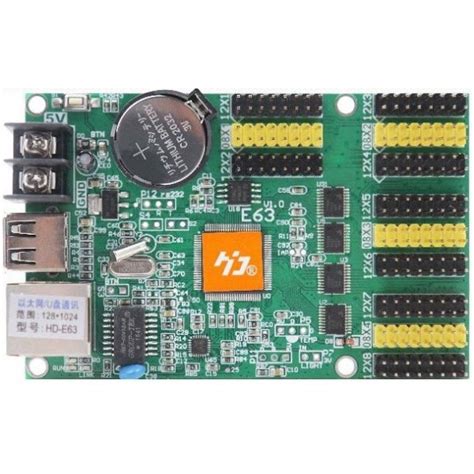 HD-E62 LED Display Controller - 4x HUB12 - 2xHUB8 - 1024*64 - Ethernet ...