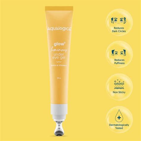 Foxy.in : Buy Aqualogica Glow+ Luminous Under Eye Cream (20g) online in ...
