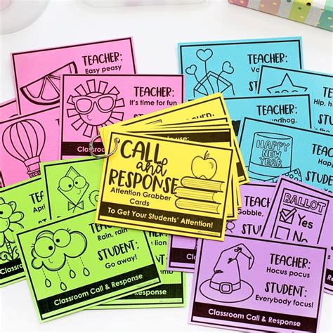 Call and Response – Classroom Management Toolbox