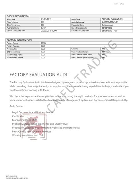 Image result for Audit Example