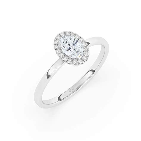 Oval Halo Engagement Rings | Earthly Jewels