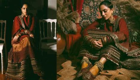 Sobhita Dhulipala Wears Custom Sabyasachi Outfit Celebrating Her ...