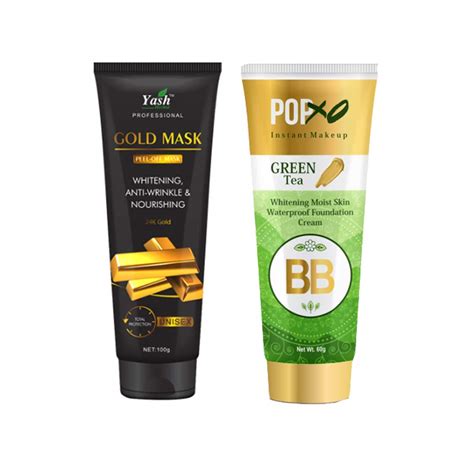 Buy Yash Herbal Total Protection Unisex 24K Gold Peel-off Mask (100g ...