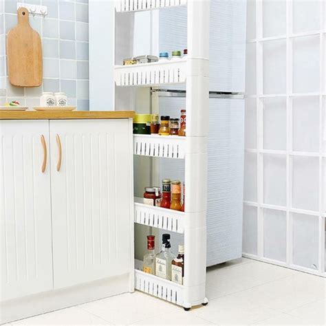Unbranded Slim Slide Out Kitchen Storage Rack - 5 Tier India | Ubuy