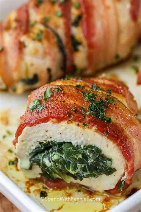 Spinach Stuffed Chicken Breast – Chef Mike’s Recipes