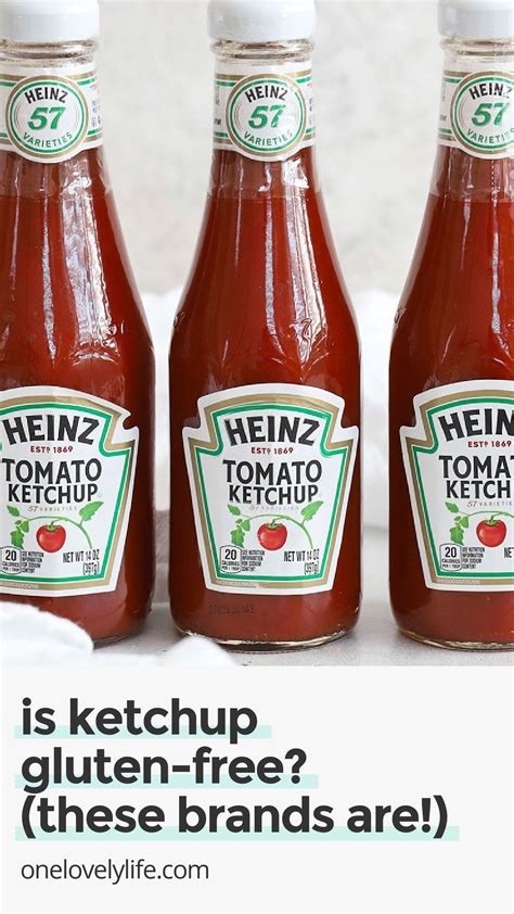 Gluten free ketchup – Artofit