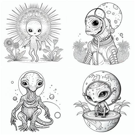 Alien Printable 的图像结果