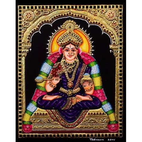 TANJORE PAINTING ANNAPOORNE