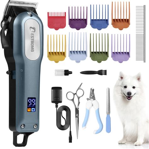 Amazon.com: oneisall Dog Grooming Kit for Heavy Thick Hair&Coats/Low ...