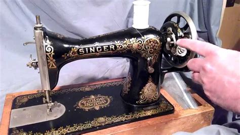 Image result for Threading an Antique Singer Sewing Machine