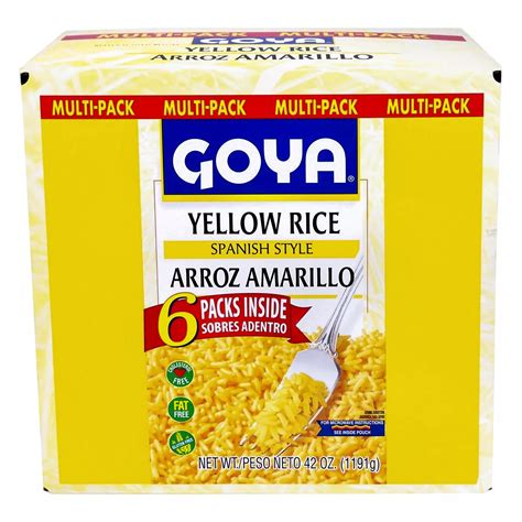 Goya Yellow Rice Mix, 6 pk./7 oz. | BJ's Wholesale Club