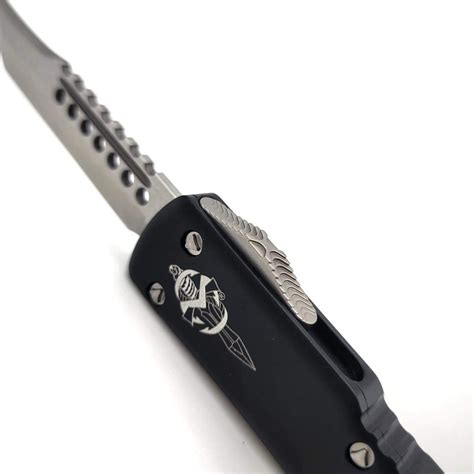 Microtech UTX-70 419-4s Satin Hellhound Tanto