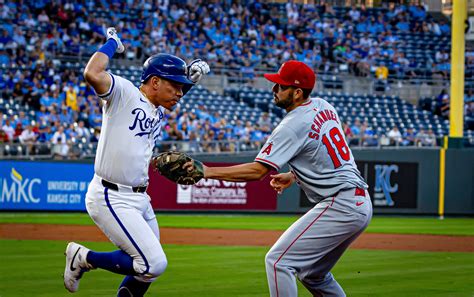 Photos: Royals take a 9-5 loss in game two against the Angels