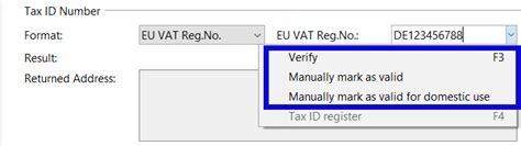 Image result for Valid VAT Number