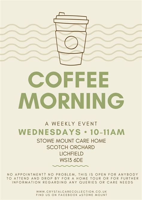Stowe Mount Coffee Mornings, Stowe Mount Care Home, Scotch Orchard ...