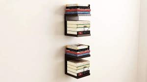 ANIKAA Wall Shelf/ Floating Wall Shelves/ Book Shelf Particle Board ...