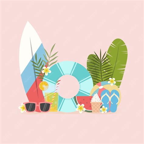 11+ Free Flat Styles Summer Holiday Vintage Background Vector