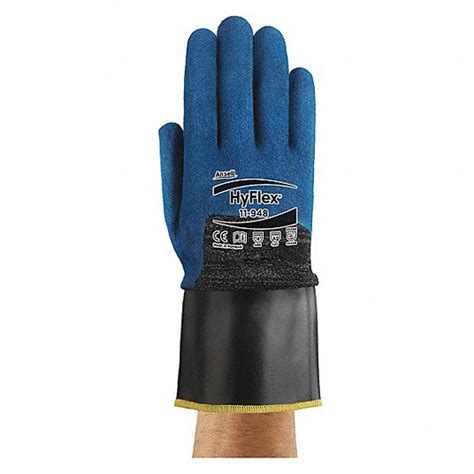 HYFLEX, XL ( 10 ), ANSI Cut Level A2, Coated Gloves - 40LL84|11-948 ...