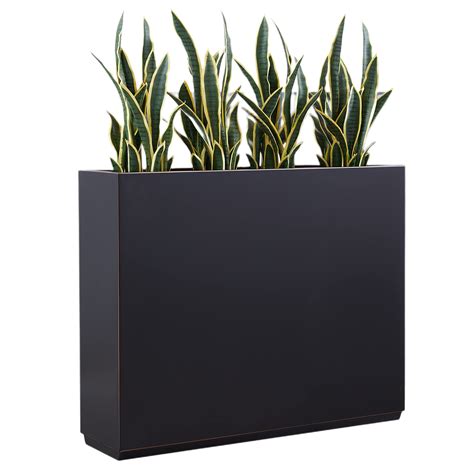 Amazon.com : Wallowa Metallic Heavy Planter for Outdoor Plants ...