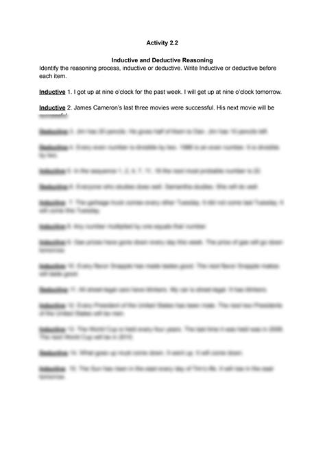 Deductive Reasoning Math Problems Worksheets PDF 的图像结果