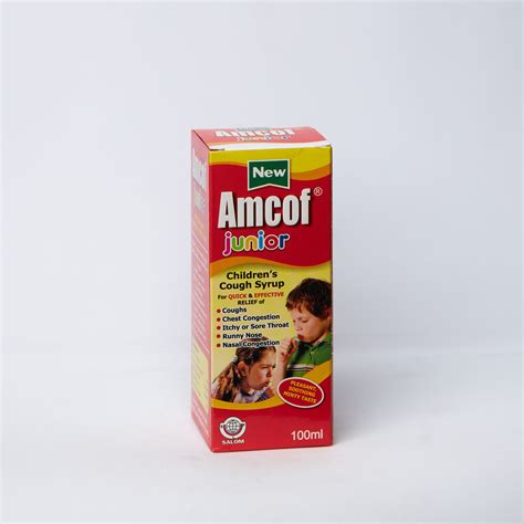 AMCOF INFANT COUGH SYRUP 100ML – Bedita Pharmaceuticals