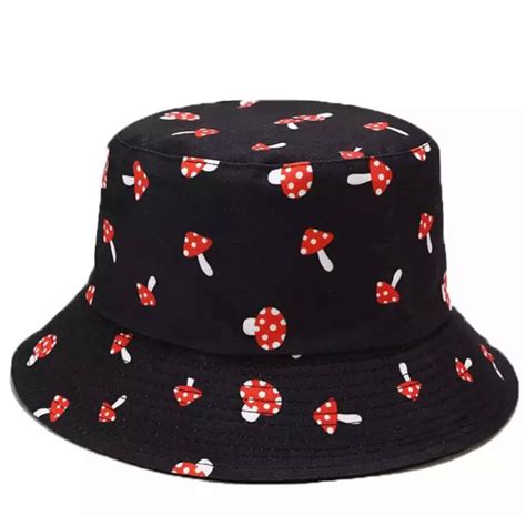 Mushroom Design Bucket Hat Bucket Hat Collection - Etsy UK
