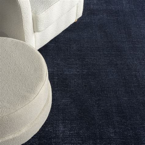 nuLOOM Arrel Speckled Wool-Blend 4ft. x 6ft. Midnight Area Rug in the ...