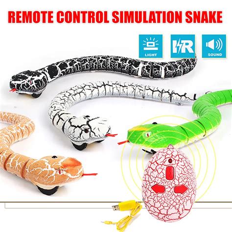 Remote Control Snake Egg Rattlesnake | Animal Trick Terrifying Mischief ...