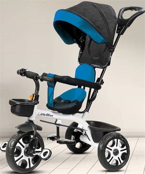 Little Olive Grand- Stylish Baby Tricycle/Kids Trike/Bicycle/Ride On ...